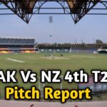 PAK Vs NZ 4th T20 Pitch Report